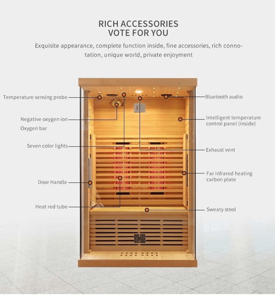 Canadian Hemlock Saunas - EliteSpaGardens.ie