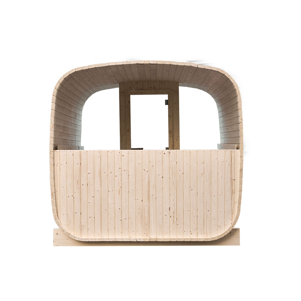 Clear View Cube Sauna
