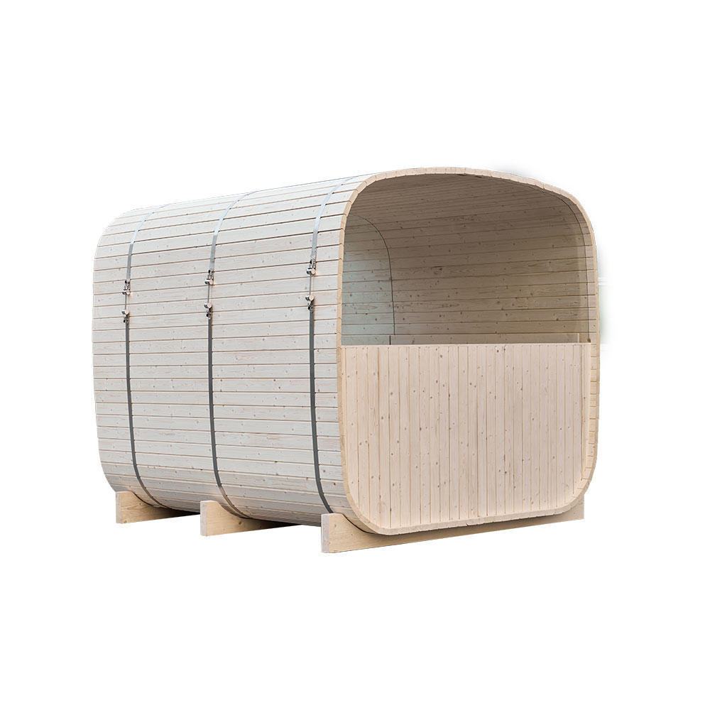 Clear View Cube Sauna
